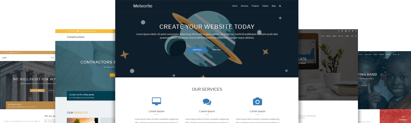 our WordPress themes